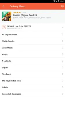 foodpanda android App screenshot 6